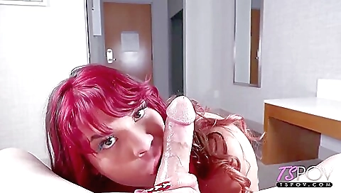 She's going to give me a blowjob