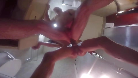 Mas analingusni vincall & cum on her big ass