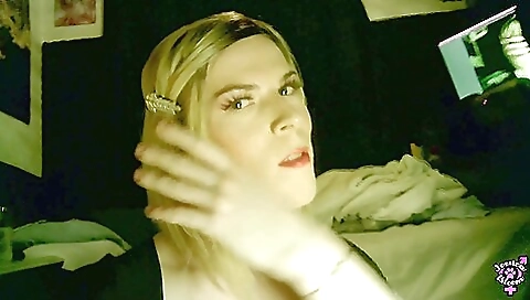 Small tit shemale fucking and cum