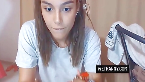 She's a tranny in pov